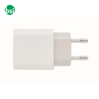18W 2 port USB charger EU plug - PORT - Immagine 4