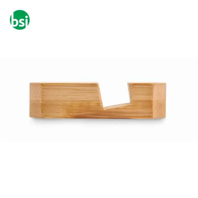 Mini bamboo phone stand - POY - Immagine 6