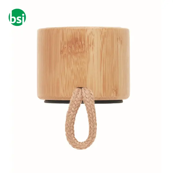 Round bamboo wireless speaker - 3W - COOL -  11