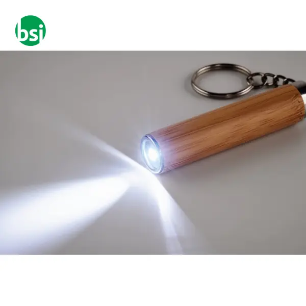 Mini bamboo torch with keyring - PIANTI -  4