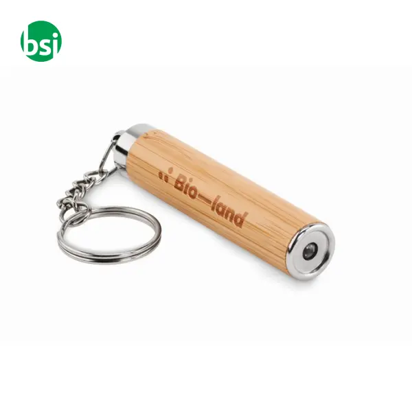 Mini bamboo torch with keyring - PIANTI -  2
