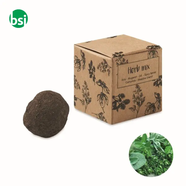 Herb seed in carton box - BOMBI III -  1