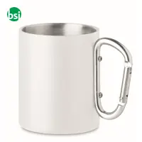Metal mug and carabiner handle - 300 ml - AROM