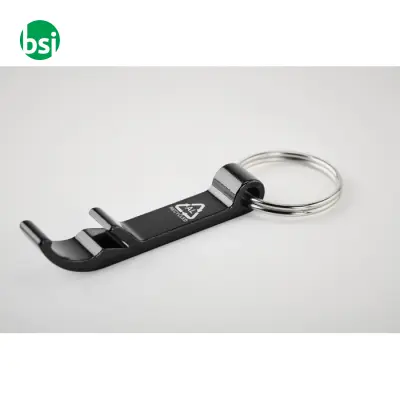 Recycled aluminium key ring - OVIKEY - Immagine 3