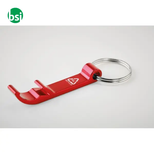 Recycled aluminium key ring - OVIKEY -  10