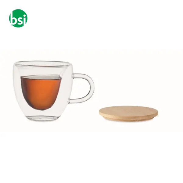 Double wall borosilicate glass - CORAMUG -  4