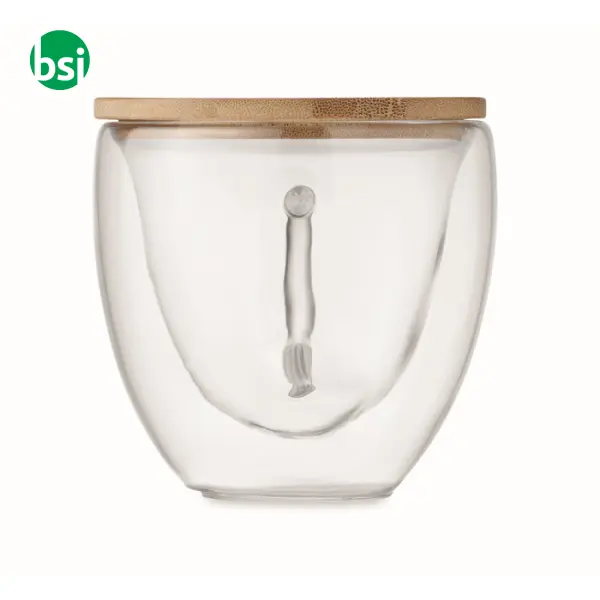 Double wall borosilicate glass - CORAMUG -  7