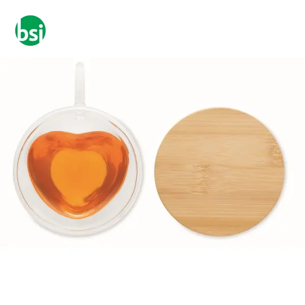 Double wall borosilicate glass - CORAMUG -  8