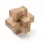 Bamboo brain teaser puzzle - SQUARENATS - Anteprima 1