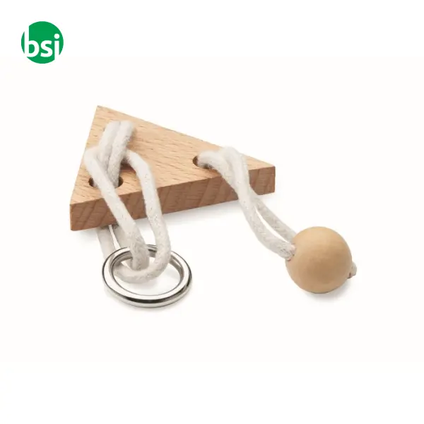 Wooden brain teaser triangle - NERVE -  1