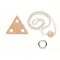Wooden brain teaser triangle - NERVE - Anteprima 3