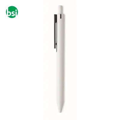 Recycled ABS push button pen - SIDE - Immagine 5