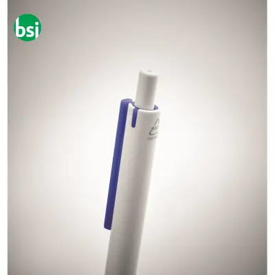 Recycled ABS push button pen - SIDE - Immagine 10