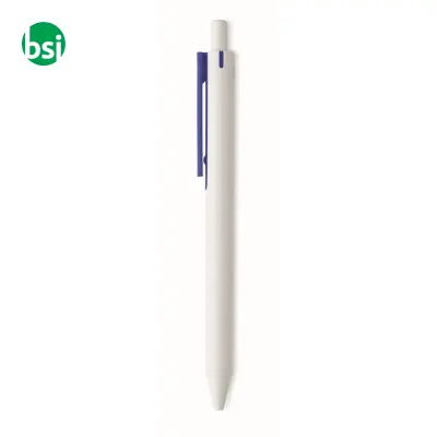 Recycled ABS push button pen - SIDE - Immagine 11