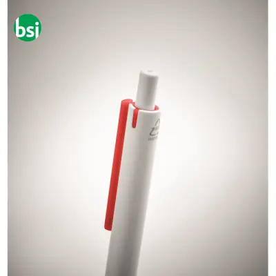 Recycled ABS push button pen - SIDE - Immagine 15