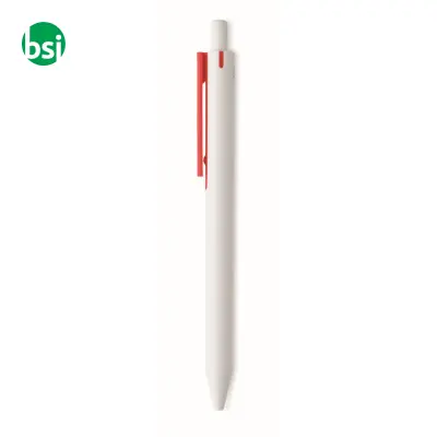 Recycled ABS push button pen - SIDE - Immagine 16