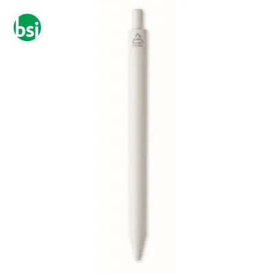 Recycled ABS push button pen - SIDE - Immagine 17