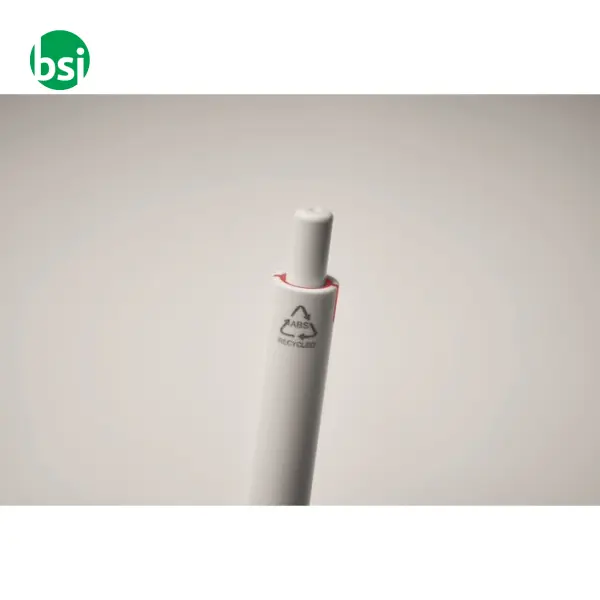 Recycled ABS push button pen - SIDE -  18