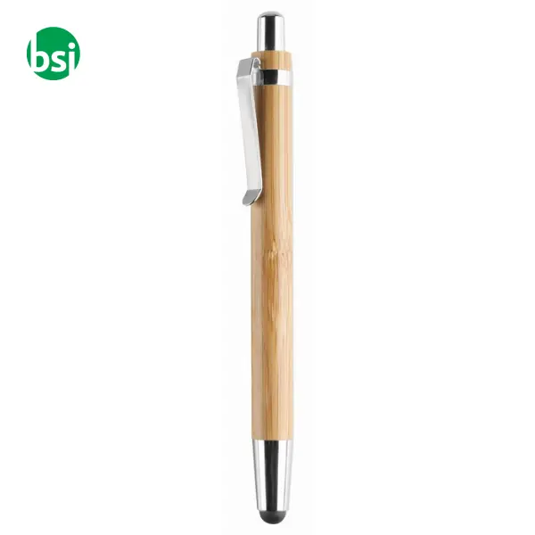 Ball pen in ABS and bamboo - BYRON -  3