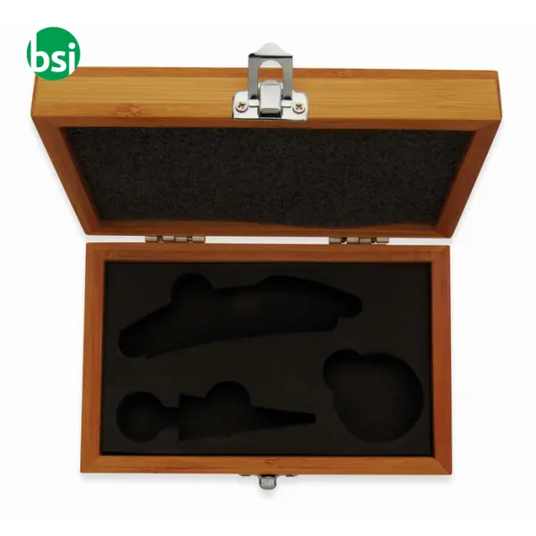 Wine set in bamboo box - SONOMA -  8