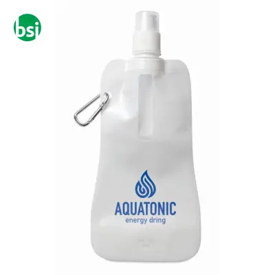 Foldable water bottle - 480 ml - GATES - Immagine 8