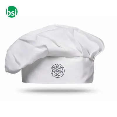 Cotton chef hat 130 gsm - CHEF - Immagine 2