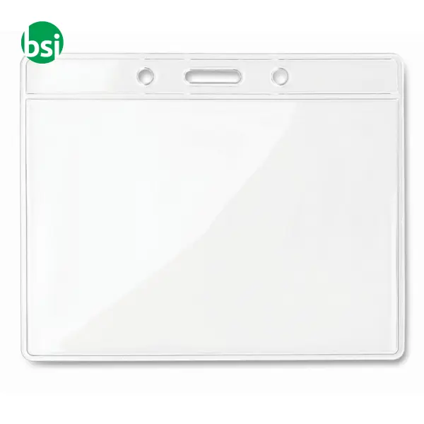 Transparent badge 10cmx8cm - BADGY -  1