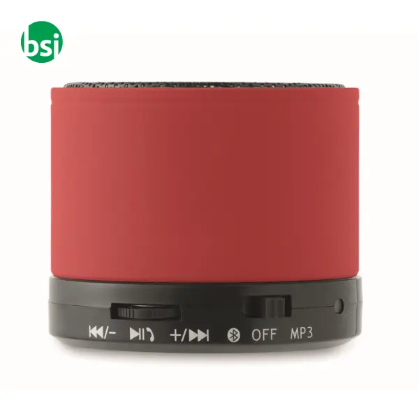 Round Bluetooth speaker - 3W - ROUND BASS -  8