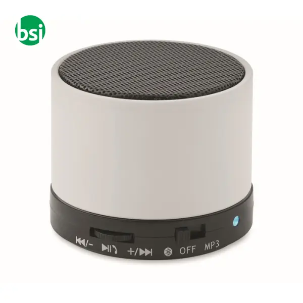 Round Bluetooth speaker - 3W - ROUND BASS -  28