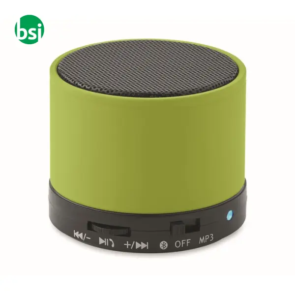 Round Bluetooth speaker - 3W - ROUND BASS -  25