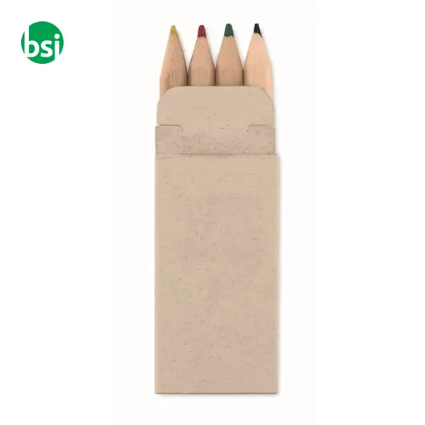 4 mini coloured pencils - PETIT ABIGAIL -  1