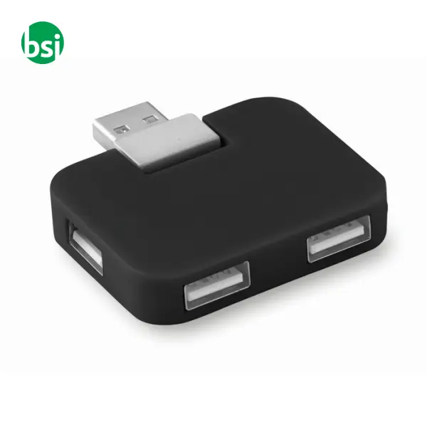4 port USB hub - SQUARE -  6