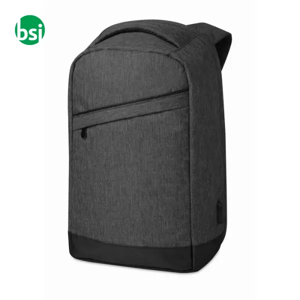 2 tone backpack incl USB plug - BERLIN -  22