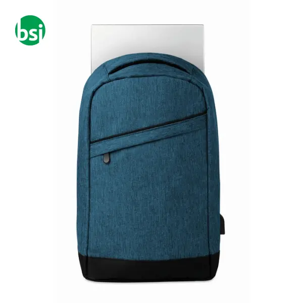 2 tone backpack incl USB plug - BERLIN -  13