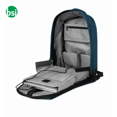 2 tone backpack incl USB plug - BERLIN - Immagine 19