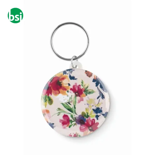 Small pin button key ring - PIN KEY -  6