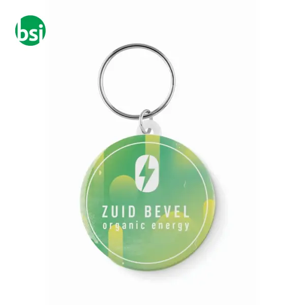 Small pin button key ring - PIN KEY -  7