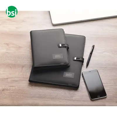 A4 folder w/ wireless charger - 4000 mAh - SMARTFOLDER - Immagine 12