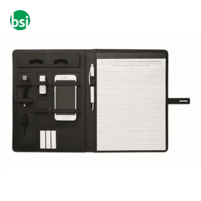 A4 folder w/ wireless charger - 4000 mAh - SMARTFOLDER - Immagine 13
