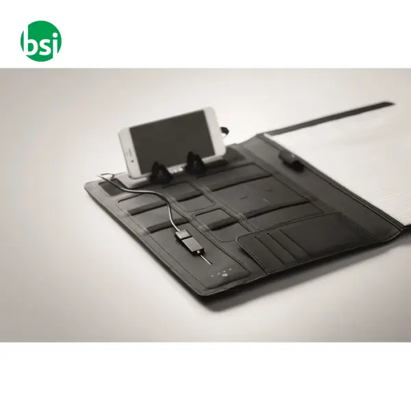 A4 folder w/ wireless charger - 4000 mAh - SMARTFOLDER -  20