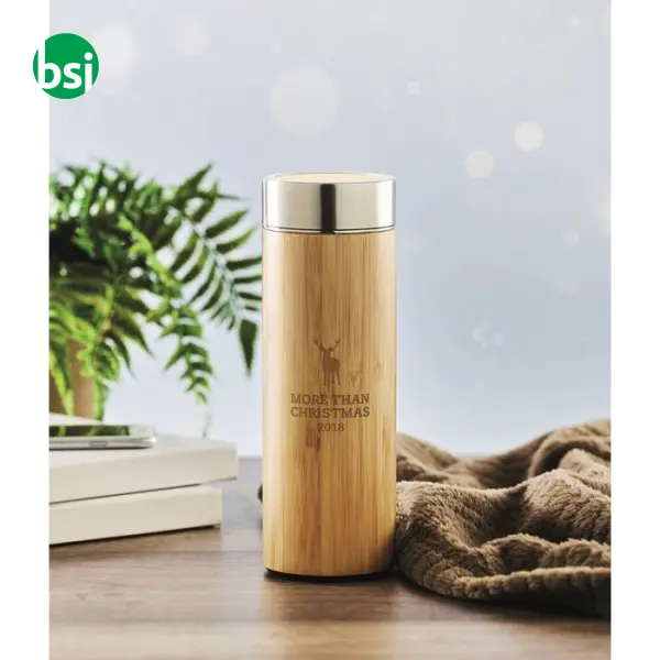 Double wall bamboo flask - BATUMI -  7