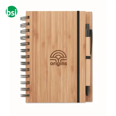 Bamboo notebook with pen - BAMBLOC - Immagine 8