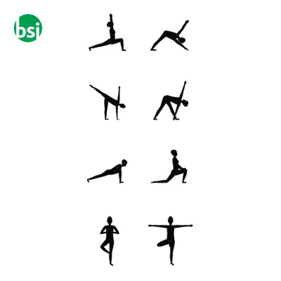 Yoga mat EVA 4,0 mm with pouch  - YOGI - Immagine 5