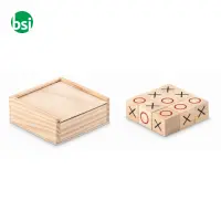Wooden tic tac toe - TIC TAC TOE