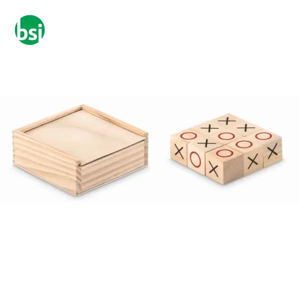 Wooden tic tac toe - TIC TAC TOE -  1