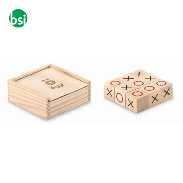 Wooden tic tac toe - TIC TAC TOE -  2