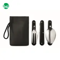 Camping SS cutlery set - 3 SERVICE