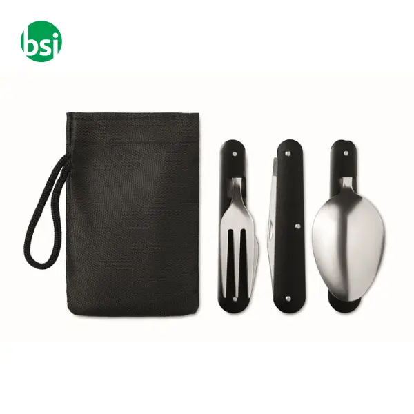 Camping SS cutlery set - 3 SERVICE -  1