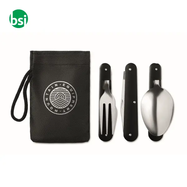 Camping SS cutlery set - 3 SERVICE -  2
