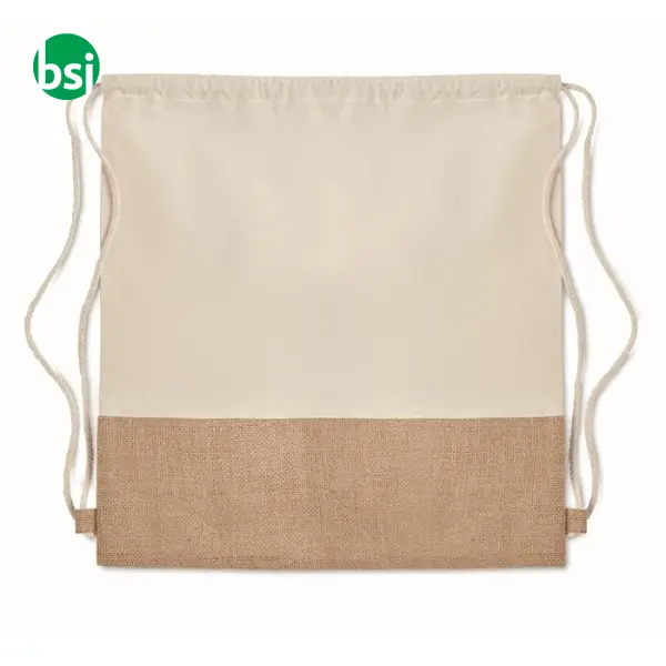 Drawstring bag jute details - INDIA -  4
